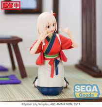 Load image into Gallery viewer, Free UK Royal Mail Tracked 24hr delivery
Elegant statue of Chisato Nishikigi from the popular anime series Lycoris Recoil. This figure is launched by SEGA and Good Smile Company as part of their latest PM Perching series.
This figure is created stunningly, showing Takina posing elegantly in her traditional teahouse outfit.
This PVC statue stands at 14cm tall, and packaged in a gift/collectible box from SEGA.