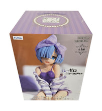 Load image into Gallery viewer, Free Royal Mail Tracked 24hr delivery Beautiful statue of Rem from the popular anime series Re: Zero - Starting Life in Another World. This stunning figure is launched by Good Smile Company as part of their latest Noodle Stopper Collection - Rem Room Wear Purple Color ver. The creator did an amazing job with this piece, showing Rem posing elegantly in her nightwear. Stunning !