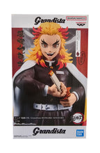 Load image into Gallery viewer, Free UK Royal Mail Tracked 24hr delivery
Astounding statue of Kyōjurō Rengoku from the popular anime Demon Slayer. This figure is launched by Banpresto as part of their latest Grandista series.
The creator did a stunning job with this piece, showing Rengoku posing in his flame hashira uniform, holding his flame Nichirin sword. -Stunning!
This PVC statue stands at 24cm tall, and packaged in a gift collectible box from Bandai.
Official brand: Banpresto / Bandai
EAN: 4983164293692