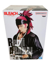Load image into Gallery viewer, Free UK Royal Mail Tracked 24hr delivery   Astounding figure of Renji Abarai from the popular anime series BLEACH. This statue is launched by Banpresto as part of their latest Solid and Souls collection.  This figure is created in excellent detail, showing Renji posing in his kimono, and with his sword attached on the side. From the hair, facial, all the way down to the creases of the clothing, all created in immense detail. - Breathtaking ! 
