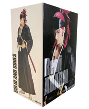 Load image into Gallery viewer, Free UK Royal Mail Tracked 24hr delivery   Astounding figure of Renji Abarai from the popular anime series BLEACH. This statue is launched by Banpresto as part of their latest Solid and Souls collection.  This figure is created in excellent detail, showing Renji posing in his kimono, and with his sword attached on the side. From the hair, facial, all the way down to the creases of the clothing, all created in immense detail. - Breathtaking !
