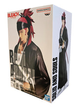 Load image into Gallery viewer, Free UK Royal Mail Tracked 24hr delivery   Astounding figure of Renji Abarai from the popular anime series BLEACH. This statue is launched by Banpresto as part of their latest Solid and Souls collection.  This figure is created in excellent detail, showing Renji posing in his kimono, and with his sword attached on the side. From the hair, facial, all the way down to the creases of the clothing, all created in immense detail. - Breathtaking !