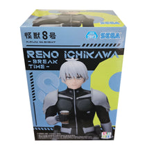 Load image into Gallery viewer, Free UK Royal Mail Tracked 24hr delivery
Striking statue of Reno Ichikawa from the popular anime Kaiju No.8. This super cool figure of is launched by Good Smile Company as part of their latest PM perching Break Time collection.
The statue is created exceptionally, showing Reno posing in his Anti-Kaiju Defence Force Uniform, holding his drink and taking a break. - Stunning!
This PVC statue stands at 8cm tall, and packaged in a gift/collectible box by Good Smile Company.
Official brand: Good Smile Com