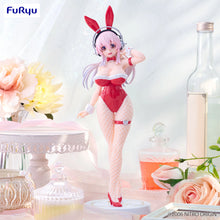 Load image into Gallery viewer, Free UK Royal Mail Tracked 24hr delivery
Stunning statue of Super Sonico, she is known as the mascot for Nitroplus' annual live music festival event "Nitro Super Sonico". This amazing figure is launched by Good Smile Company as part of their latest BiCute Bunnies collection.
This statue is created in beautiful fashion, showing Super Sonico posing beautifully in her red and white BiCute bunnies outfit. -Stunning!
This PVC statue stands at 30cm tall and packaged in a gift/collectible box from Good Smile