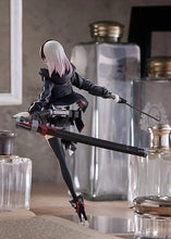 Load image into Gallery viewer, Striking statue of Shi from the popular anime illustration collection. This statue is launched by Good Smile Company as part of their latest Pop Up Parade series. The creator did a fantastic job creating this piece, showing Shi posing elegantly in her battle gear, holding her sword. This PVC statue stands at 18cm (approx), and packaged in a gift / collectible box from Good Smile Company.