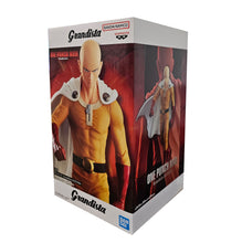 Load image into Gallery viewer, Free UK Royal Mail Tracked 24hr delivery
Spectacular statue of Saitama from the popular anime One Punch Man. This fabulous statue is launched by Banpressto as part of their latest Grandista collection.
This statue is created perfectly, showing Saitma in Hero suit, and ready for battle. The details are immense, from the facial, emotions, all the way down to the creases of the clothing - all sculpted perfectly. - Stunning!
This PVC statue stands at 27cm tall, and packaged in a gift/collectible box from