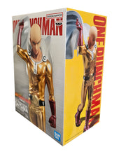 Load image into Gallery viewer, Free UK Royal Mail Tracked 24hr delivery Spectacular statue of Saitama from the popular anime One Punch Man. This breathtaking figure is launched by Banpresto as part of their latest DFX PREMIUM collection. The figure is created astonishingly, showing Saitama posing in his hero outfit. The creator has used the premium metallic colour effect to finish off the outfit. - Truly stunning.