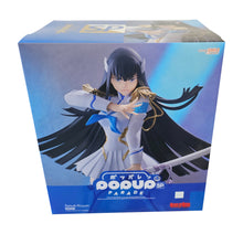 Load image into Gallery viewer, SATSUKI KIRYUIN COMMANDS THE BATTLEFIELD
Bring the commanding presence of Satsuki Kiryuin to your collection with this officially licensed POP UP PARADE SP Figure from Kill la Kill, produced by Good Smile Company.
Satsuki is captured in an imposing battle-ready stance, wearing her striking white Junketsu uniform while preparing to draw her signature katana. Her intense expression, flowing dark hair and uncompromising posture perfectly reflect the confidence and authority that make her one of Kill la Kill's