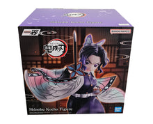 Load image into Gallery viewer, Free UK Royal Mail Tracked 24hr delivery
Stunning statue of Shinobu Kochō from the popular anime series Demon Slayer. This statue is launched by ICHIBANSHO FIGURE as part of their latest collection.
This beautiful piece is created exceptionally, showing Shinobu Kochō captured in battle, blasting out from the wooden floor with her nichirin sword. -Stunning!
This PVC statue stands at 13cm tall, and packaged in a gift/collectible box from Bandai.
Official brand: ICHIBANSHO FIGURE / Bandai
EAN: 45731026