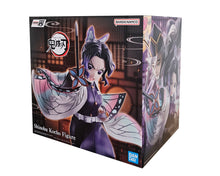 Load image into Gallery viewer, Free UK Royal Mail Tracked 24hr delivery
Stunning statue of Shinobu Kochō from the popular anime series Demon Slayer. This statue is launched by ICHIBANSHO FIGURE as part of their latest collection.
This beautiful piece is created exceptionally, showing Shinobu Kochō captured in battle, blasting out from the wooden floor with her nichirin sword. -Stunning!
This PVC statue stands at 13cm tall, and packaged in a gift/collectible box from Bandai.
Official brand: ICHIBANSHO FIGURE / Bandai
EAN: 45731026