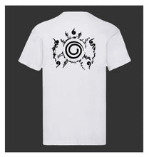 Load image into Gallery viewer, Naruto Eight Trigrams Sealing T-Shirt - Shodo - They way of Writing - Anime T-shirt