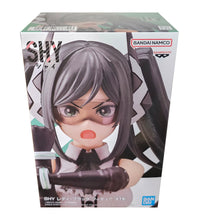 Load image into Gallery viewer, Free UK Royal Mail Tracked 24hr delivery Beautiful statue of Piltz Dunant (known as Lady Black) from the popular anime Shy. This figure is launched by Banpresto as part of their latest collection. This statue is created in excellent fashion, showing Lady Black posing battle mode in her uniform. - Stunning ! This PVC statue stands at 17cm tall, and packaged in a gift/collectible box from Bandai.