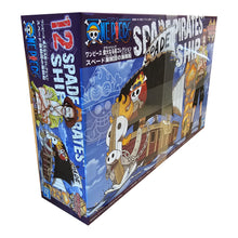 Load image into Gallery viewer, Free UK Royal Mail Tracked 24hr delivery Stunning pirate ship model of the Spade Pirates Ship from the legendary anime ONE PIECE. This model ship is launched by Bandai as part of their latest GRANDSHIP collection. This is truly amazing for any ONE PIECE fan. Assemble the full Spade Pirates Ship (used by the Spade Pirates) model from scratch. This model kit can be assembled without glue and does not need to be painted.