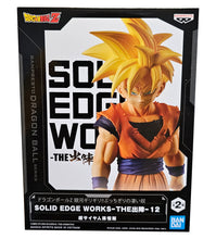 Load image into Gallery viewer, Stunning statue of Super Saiyan Gohan from the legendary anime Dragon Ball Z. This figure is launched by Banpresto as part of their latest SOLID EDGE WORKS collection - Vol. 12.   This statue is created meticulously, showing Gohan posing in his father&#39;s signature outfit - classic turtle school Gi uniform. The hair is phenomenal, and the facial expression, clothing is created flawlessly. - Truly amazing ! 
