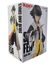 Load image into Gallery viewer, Free UK Royal Mail Tracked 24hr delivery
Striking statue of Sui-Feng (sometimes known as Soifon) from the legendary anime Bleach. This figure is launched by Banpresto as part of their latest Solid and Souls series.
This figure is created in excellent detail, showing Sui-Feng posing in her uniform - captain of the 2nd Division of the Gotei 13.
