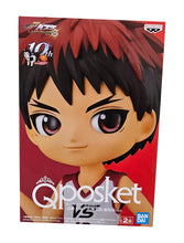 Load image into Gallery viewer, Free UK Royal Mail Tracked 24hr delivery   Amazing figure of Taiga Kagami from the popular anime series Kuroko&#39;s Basketball. This figure is launched by Banpresto as part of their latest Q Posket collection.  This Q Posket figure of Taiga is created beautifully. Adapted from the anime showing Taiga posing in his team uniform.    This PVC statue stands at 14cm tall, and packaged in a gift collectible box from Bandai.  Ver. B
