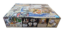 Load image into Gallery viewer, Free UK Royal Mail Tracked 24hr delivery Stunning model kit of the famous pirate ship "Thousand Sunny" from the legendary anime ONE PIECE. This model kit is launched by Bandai as part of their latest collection - Land of Wano version. Thousand Sunny Pirate ship is said to be the twice as the size as Going Merry. Also included an addition three mini boat models. This ship model is created beautifully, easy to assemble and no glue required.