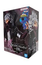 Load image into Gallery viewer, Free UK Royal Mail Tracked 24hr delivery   Striking figure of Dabi, from the popular anime series My Hero Academia. This statue is launched by Banpresto as part of their latest DX collection - The Evil Villains.   The creator did a fantastic job creating this piece, showing Dabi posing amazingly in his battle uniform with blue flames releasing from his hands. 

