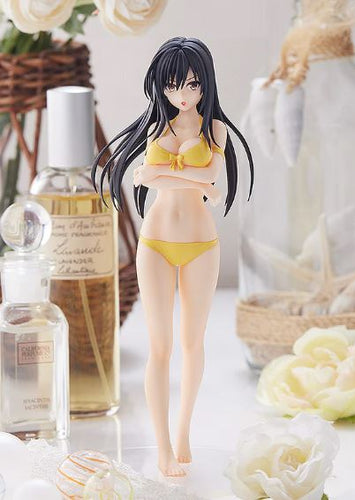 Free UK Royal Mail Tracked 24hr Delivery   Beautiful statue of Yui Kotegawa from the popular anime To Love Ru. This figure is launched by Good Smile Company as part of their latest POP UP PARADE series.   The creator did a stunning job creating this high-detailed PVC statue of Yui Kotegawa, showing Yui posing elegantly in her yellow bikini suit. Truly Stunning !   The PVC statue stands at 18cm tall, comes with a base, and packed in a official window display box from Goodsmile. 