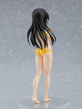 Load image into Gallery viewer, Free UK Royal Mail Tracked 24hr Delivery Beautiful statue of Yui Kotegawa from the popular anime To Love Ru. This figure is launched by Good Smile Company as part of their latest POP UP PARADE series. The creator did a stunning job creating this high-detailed PVC statue of Yui Kotegawa, showing Yui posing elegantly in her yellow bikini suit. Truly Stunning ! The PVC statue stands at 18cm tall, comes with a base, and packed in a official window display box from Goodsmile.
