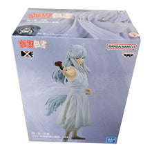 Load image into Gallery viewer, Free UK Royal Mail Tracked 24hr delivery Classic statue of Youko Kurama (silver head fox demon) from the legendary anime Yu Yu Hakusho. This amazing figure is launched by Banpresto as part of their latest DFX series. The creator sculpted this statue in excellent fashion, showing Youko Kurama posing in white, holding a rose. This statue really does bring you back to one of the best anime of of the 90s.