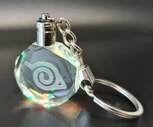 Load image into Gallery viewer, Naruto Logo LED Acrylic crystal Keyring / Keychain