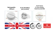 Load image into Gallery viewer, Free UK Royal Mail Tracked 24hr delivery. Combining art and technology makes this 3D visual effect lamp a perfect gift for anime fans. The acrylic design produces an optical 3D hologram effect which brings the anime character to life. The base has a touch sensor which makes it simple to control all the seven colour lighting modes. The set also includes a remote control for you to control the lamp with ease. "The art challenges the technology, and the technology inspires the art".