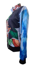 Load image into Gallery viewer, Detailed DTG print with striking colours - Premium polyester zipper. The silken style of this zipper is designed to be lightweight and comfortable to wear. Excellent for Summer/Autumn. The DTG technology prints the design directly onto the zipper which makes the design really stand out, easy to wash, and the colour of design will not fade or crack.