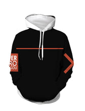 Load image into Gallery viewer, Sharp design of My Hero Academia anime hoodie. Premium DTG print with striking colours - polyester hoodie. The silken style of this hoodie makes this hoodie lightweight and comfortable to wear. Excellent for Summer/Autumn.  The DTG technology print the design directly onto the hoodie which makes the design really stand out, easy to wash, and the colour of Katsuki Bakugo will not fade or crack. Adjustable drawstring for the hood with huge front pockets.
