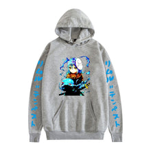 Load image into Gallery viewer, Free UK Royal Mail Tracked 24hr delivery    Cool design of Rimuru Tempest from the popular anime series That Time I Got Reincarnated As A Slime.   Premium DTG technology prints the design directly onto the hoodie which makes the design really stand out, easy to wash, and the colours will not fade or crack.  The silken style of this polyester hoodie makes it lightweight and comfortable to wear. A large front pocket and an adjustable hood with drawstrings.  Excellent gift for any Slime fan.    
