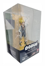 Load image into Gallery viewer, FREE UK Royal Mail Tracked 24hr Delivery. Striking figure of Meliodas from the popular anime The Seven Deadly Sins. This figure is part of the Goodsmile Company's Pop Up Parade series. The sculptor has really did a stunning job creating this high-detailed PVC statue of Meliodas. The statue shows Mediodas wearing his classic waistcoat and posing with his sword. The PVC statue stands at 18cm tall, comes with a base, and packed in a official window display box from Goodsmile.