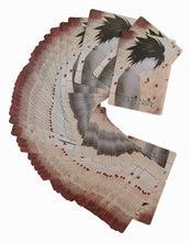 Load image into Gallery viewer, Free UK Royal Mail Tracked 24hr delivery Adapted from the popular anime series Deathnote. Each playing card shows a character from the anime. The art of each individual cards are crafted amazingly (All cards are unique), and premium gloss finish. A very cool poker card set to show off to family and friends. Excellent gift for any DeathNote fans.