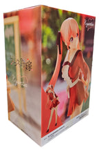 Load image into Gallery viewer, Free Royal Mail Tracked 24hr delivery Beautiful figure of Erika Amano from the popular anime A Couple of Cuckoos. This Statue is launched by Banpresto as part of their latest Kyunties series. This figure is created exquisitely showing the main female protagonist Erika Amano posing in her red dress. This PVC statue stands at 17cm tall, and packaged in a collectible gift box from Bandai. Official brand: Bandai / Banpresto This is not a toy but a collectible object for adults or over 15 year olds.