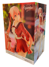 Load image into Gallery viewer, Free Royal Mail Tracked 24hr delivery Beautiful figure of Erika Amano from the popular anime A Couple of Cuckoos. This Statue is launched by Banpresto as part of their latest Kyunties series. This figure is created exquisitely showing the main female protagonist Erika Amano posing in her red dress. This PVC statue stands at 17cm tall, and packaged in a collectible gift box from Bandai. Official brand: Bandai / Banpresto This is not a toy but a collectible object for adults or over 15 year olds.