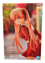 Load image into Gallery viewer, Free Royal Mail Tracked 24hr delivery Beautiful figure of Erika Amano from the popular anime A Couple of Cuckoos. This Statue is launched by Banpresto as part of their latest Kyunties series. This figure is created exquisitely showing the main female protagonist Erika Amano posing in her red dress. This PVC statue stands at 17cm tall, and packaged in a collectible gift box from Bandai. Official brand: Bandai / Banpresto This is not a toy but a collectible object for adults or over 15 year olds.