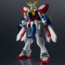 Load image into Gallery viewer, God Dundam GF13-017NJ II released by TAMASHI  NATIONS/BANAI comes this fully equipped premium action figure. Set includes the figure, God Finger, Hyper Mode chest parts and full articulation STAGE joint.  The figure allows you to transition from a Normal Mode into a super-powered Hyper Mode. The Mobile Fighter used by Neo Japan in the 13th Gundam Fight.   This figure stands at 15cm tall and comes in a premium packaged box by TAMASHI NATIONS.