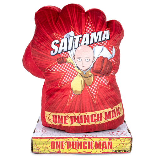 Free UK Royal Mail Tracked 24hr delivery   Amazing giant Saitama ONE PUNCH MAN glove plush toy launched by Play by Play / Mad House.   Size: 25cm (fit most adult fist)   Excellent gift for any One Punch Man fan.   Official brand: Play by Play / Mad House 