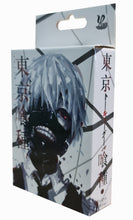 Load image into Gallery viewer, Free UK Royal Mail Tracked 24hr delivery Adapted from the popular anime series TOKYO GHOUL. Each playing card shows a character from the anime. The art of each individual cards are crafted amazingly. A very cool card set to show off to family and friends. Excellent gift for any Tokyo Ghoul fan.