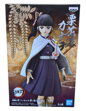 Load image into Gallery viewer, Free UK Royal Mail Tracked 24hr delivery   New release by Bandai / Banpresto - &quot;Kanao Tsuyuri&quot; - Kimetsu No Yaiba Demon series Volume 7 figure from the popular anime DEMON SLAYER.   This beautiful detailed PVC/ABS statue of Tsuyuri stands at 15cm tall and comes in a premium gift box from Bandai.   Excellent gift for any Demon Slayer fan.  Official brand: Banpresto / Bandai 
