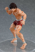 Load image into Gallery viewer, Free UK Royal Mail Tracked 24hr Delivery  Striking statue of Baki Hanma from the popular anime Baki. This statue is part of the Good Smile Company&#39;s Pop Up Parade series.   The sculptor has really did a fabulous job creating this high-detailed PVC statue of Baki. The statue shows the fighter posing in his red fighting shorts.   The PVC statue stands at 17cm tall, comes with a base, and packaged in a official window display box from Good Smile Company. 
