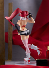 Load image into Gallery viewer, FREE UK Royal Mail Tracked 24hr Delivery  Beautiful figure of Yoko Littner from the popular anime Gurren Lagann. This amazing statue is part of the Goodsmile Company&#39;s Pop Up Parade series.   The sculptor has really did a beautiful job creating this high-detailed PVC statue of Yoko. The statue shows Yoko posing with her shades.   The PVC statue stands at 18cm tall, comes with a base, and packaged in a window display gift/collectible box from Good Smile Company.   Excellent gift for any Gurren Lagann fan.
