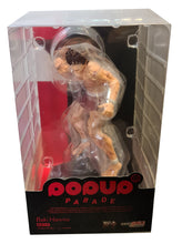 Load image into Gallery viewer, Free UK Royal Mail Tracked 24hr Delivery Striking statue of Baki Hanma from the popular anime Baki. This statue is part of the Good Smile Company's Pop Up Parade series. The sculptor has really did a fabulous job creating this high-detailed PVC statue of Baki. The statue shows the fighter posing in his red fighting shorts. The PVC statue stands at 17cm tall, comes with a base, and packaged in a official window display box from Good Smile Company.