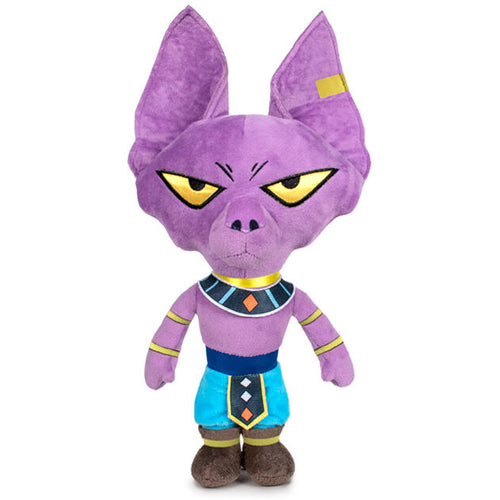 Free UK Royal Mail Tracked 24hr   Official Dragon Ball Super plush toy Beerus. This super cute plush toy is launched by TOEI ANIMATION and Play by Play as part of the latest release.   The plush toy stands at 31cm.   Official brand: TOEI ANIMATION / Play by Play   Excellent gift for any Dragon Ball f