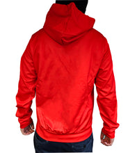 Load image into Gallery viewer, Free UK Royal Mail Tracked 24hr delivery. Cool design of Berserk "Guts" Anime hoodie. Premium DTG technology prints the design directly onto the hoodie which makes the design really stand out, easy to wash, and the colours will not fade or crack. The silken style of this polyester hoodie makes it lightweight and comfortable to wear. A large front pocket and an adjustable hood with drawstrings. Excellent gift for any Berserk fan.