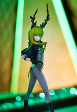 Load image into Gallery viewer, Super cool figure of Death Master: Dawn Fall from the popular anime Black Rock Shooter. This figure is part of the Good Smile Company Pop Up Parade series.   The sculptor did a stunning job creating this high-detailed PVC statue of Death Master. The statue shows Death Master posing in her battle gear looking over her shoulder. This is something really special for any Black Rock Shooter fan.