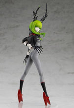 Load image into Gallery viewer, Super cool figure of Death Master: Dawn Fall from the popular anime Black Rock Shooter. This figure is part of the Good Smile Company Pop Up Parade series.   The sculptor did a stunning job creating this high-detailed PVC statue of Death Master. The statue shows Death Master posing in her battle gear looking over her shoulder. This is something really special for any Black Rock Shooter fan.