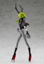 Load image into Gallery viewer, Super cool figure of Death Master: Dawn Fall from the popular anime Black Rock Shooter. This figure is part of the Good Smile Company Pop Up Parade series.   The sculptor did a stunning job creating this high-detailed PVC statue of Death Master. The statue shows Death Master posing in her battle gear looking over her shoulder. This is something really special for any Black Rock Shooter fan.
