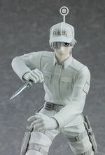 Load image into Gallery viewer, Cool figure of The White Blood Cell (Neutrophil) from the popular anime Cells At Work. This figure is launched by Good Smile Company as part of their latest Pop Up Parade series. The statue is created meticulously, showing the main protagonist White Blood Cell (Neutrophil) posing in his uniform. The set also includes a detachable knife/receptor.