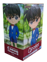 Load image into Gallery viewer, FREE UK Royal Mail Tracked 24hr Delivery.  This statue of the classic Detective Conan (Conan Edogawa) is part of Banpresto's Q Posket figure series, adapted from the classic anime series Detective Conan.   The amazing PVC figure stands at 13cm tall, and packaged in a premium gift/collectible box from Bandai. - Version A.