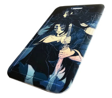 Load image into Gallery viewer, Super cool card holder of Kokushibo from the popular anime Demon Slayer. He is a part of the twelve Kizuki, holding the highest position, Upper Rank One, and the right-hand man of Muzan Kitbutsuji. DTG high quality design, this card holder is made of premium PVC plastic with a smooth matt finish. The card holder can be used for storing bank cards/student cards/and other ID cards.